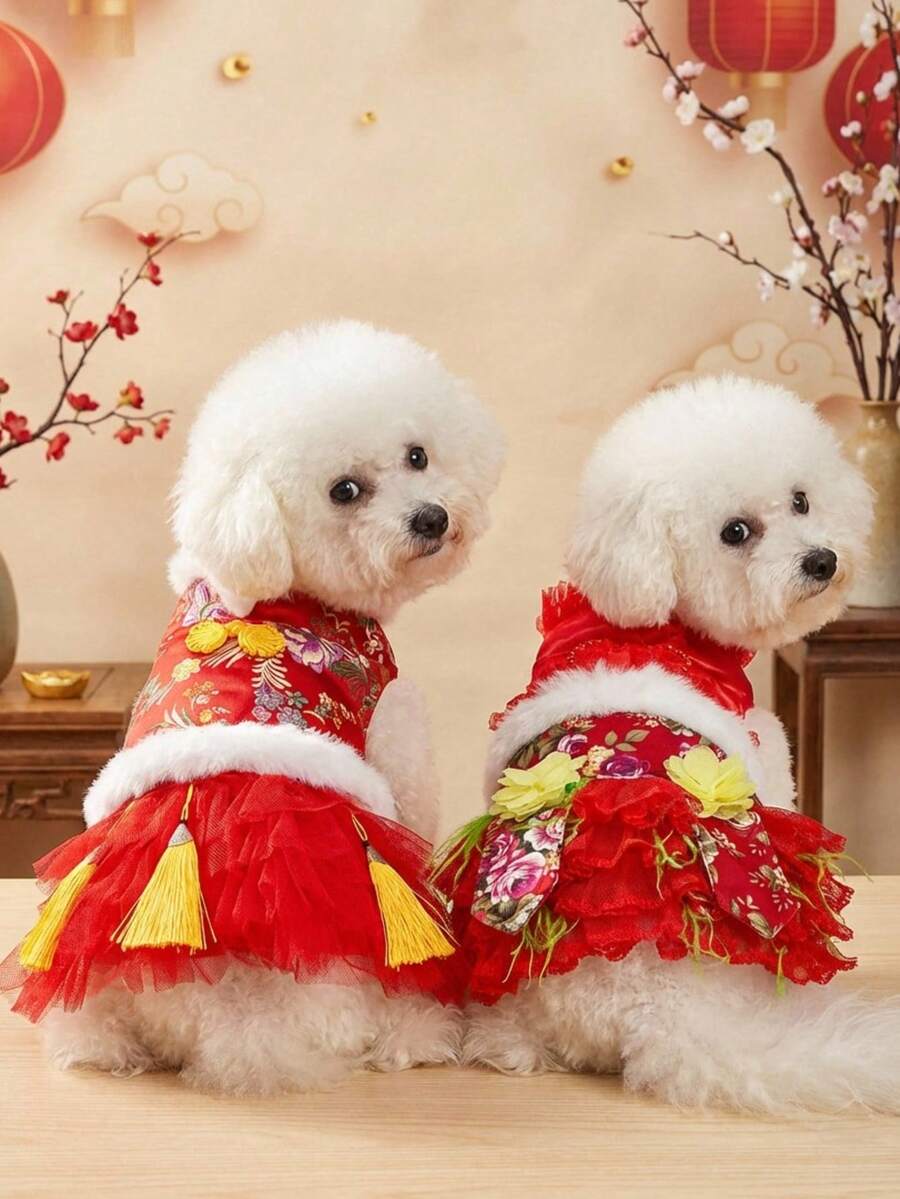 PETSIN Áo khoác và áo hoodie nhung mềm mại mùa Thu/Đông cho thú cưng – Áo len ấm áp mềm mại với khóa cài tiện dụng cho chó, mèo và các động vật nhỏ, thích hợp mặc trong nhà và ngoài trời. - Nhiều màu - Xem 1