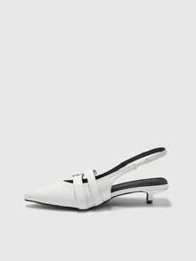 CUCCOO BIZCHIC Women Heeled Sandals - White - View 10