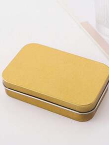 Caja de almacenamiento decorativa para fiesta de cumpleaños: Caja de almacenamiento con pegatinas, Caja de almacenamiento de cuentas, Cajas de hierro plegables Estuche de almacenamiento mini para organizar alfileres de dibujo, uñas, arte, cuentas, pendientes y manualidades de joyería - Multicolor - Ver 21