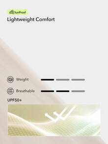 OutZeal 女士防晒夹克 露营徒步 防紫外线 轻便可收纳 拉链上衣 - 米色 - 查看 6