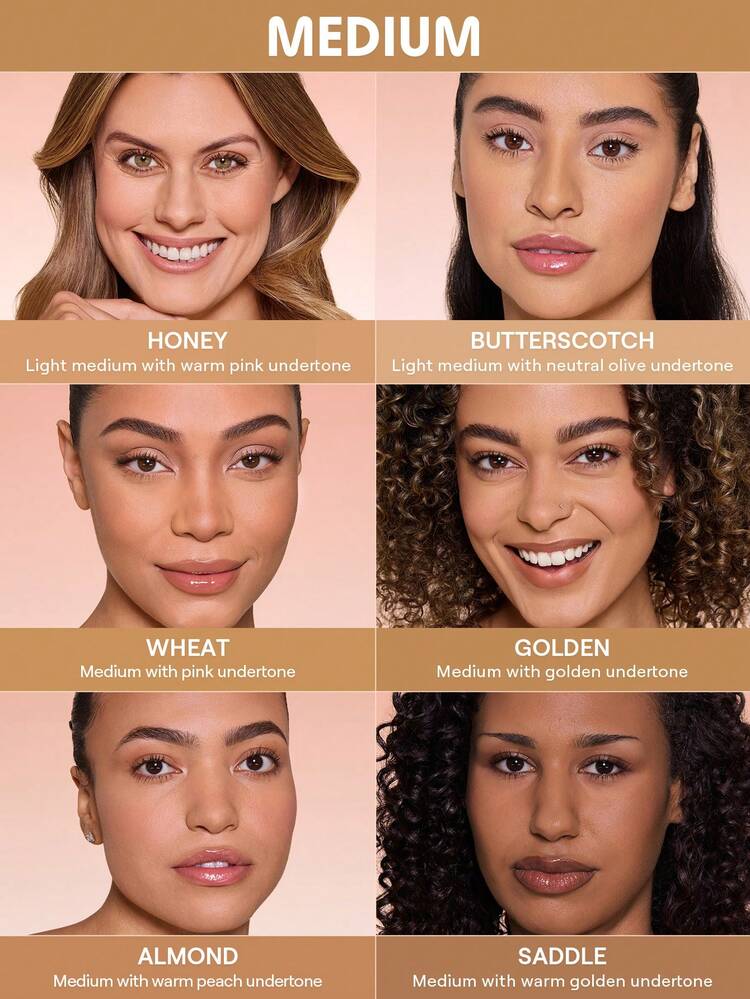 SHEGLAM Lock & Go Long-Lasting Cushion Foundation-Wheat Brand Beauty Makeup Face Paint Cosmetic For Women Girls Perfect For Spring Summer Ideal For Y2K Fancy Fashion Suitable For Birthday Mother'S Day Gift Rave Festival Party Ready Best Color - Wheat - View 10