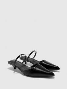 CUCCOO BIZCHIC Women Heeled Sandals - Black - View 4