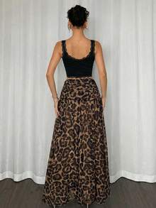 Firerie Women's Elegant Minimalist Vacation Beach Daily Commute Wear White Chiffon Flowy A-Line Pleated Asymmetric Zipper Design Skirt, Summer - Multicolor - View 7