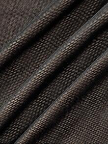 SHEIN MOD 不对称肩部喇叭袖棕色蝴蝶结金属扣连衣裙 - 彩色 - 查看 4