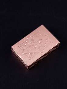 Luxurious Playing Cards - Waterproof, - Ideal For Magic & Party Entertainment,PVC Material Is More Suitable For Party Use,Creative Toys, Card And Poker Series,Texas Poker - Rose gold - View 7