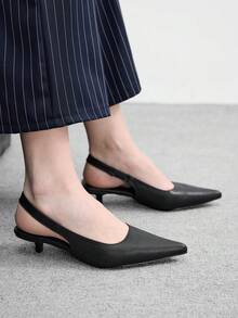 CUCCOO BIZCHIC Women Heeled Sandals - Black - View 5