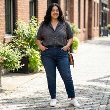 Camisa de Manga Corta con Botones – Estilo Casual - gris - Ver 1