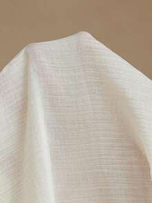 Aveloria Rosie New Arrival Elegant Ruffle V-Neck Long Sleeve Blouse - Beige - View 7