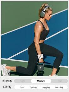 GLOWMODE 21英寸 FeatherFit™-Sculpt 塑形紧身裤，有效排汗，收腹防卷，无前缝，侧边口袋，适合训练、跑步、健身。 - 黑色 - 查看 10