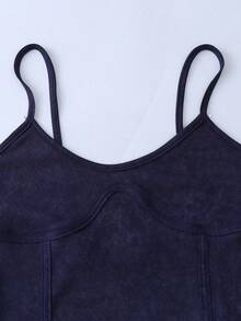 女士睡衣套装 - 藏蓝色 - 查看 3