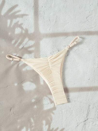 Swim Chiccia 1 pieza Braga de bikini de unicolor para mujer, diseño minimalista