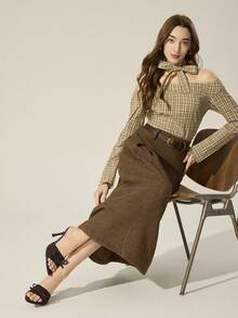 CUCCOO BASICS 女士高跟凉鞋 - 咖啡棕 - 查看 2