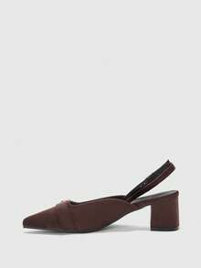 CUCCOO BIZCHIC Sepatu Hak Tinggi Fashion Wanita - Karamel Coklat - View 10