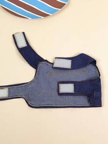 PETSIN Pet Chest And Back Skirt, Cat Traction Strap, Animal Collar Set, Pet Supplies Strap Skirt, Dog Walking Princess Skirt, Pet Chest And Back Skirt+Rope Sweet Princess SBritish Style Chest And Back Set - Multicolor - View 11