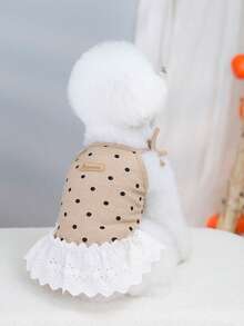 PETSIN Dog Clothing, Cat Clothing, Animal Skirts, Pet Spring/Summer New Collection, Puppy Dress, Princess Versatile Dress, Printed Stripes, Small Animal Clothing, Cool Sunscreen - Multicolor - View 12