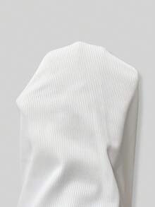 Resyla Plus Size Women Cherry Embroidery Polo Collar Ribbed Tank Top - White - View 6