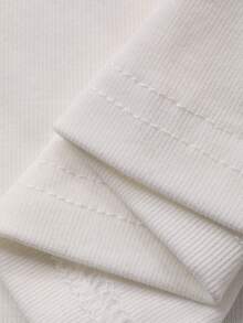 Livesso Áo tank top nữ màu trơn, kiểu dáng công sở, hàng mới về mùa hè. - trắng - Xem 7