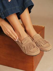 Rosivie Women Flats - Rust Brown - View 9