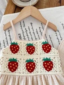 LMoss Kids 两件套女童纯色梭织吊带背心和长裤套装 - 彩色 - 查看 5