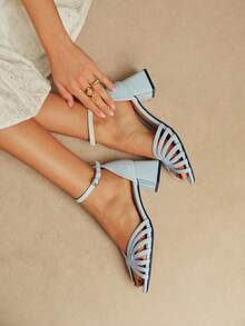 Rosivie Tacones para mujer - Azul - Ver 6