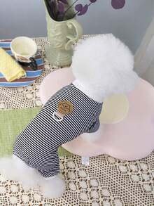 PETSIN Dog Clothing, Cat Clothing, Small Animal Four Legged Clothing, Spring And Summer New Items, Cat Clothing, Casual Clothing, Home Dog Clothing, Small Animal Jumpsuit - Multicolor - View 9