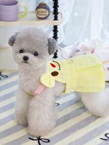 PETSIN Dog Clothing, Cat Clothing, Animal Skirts, Pet Spring/Summer New Collection, Puppy Dress, Princess Versatile Dress, Printed Stripes, Small Animal Clothing, Cool Sunscreen - Multicolor - View 10