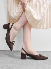 CUCCOO BIZCHIC Women's Fashion High Heel Shoes - Rust Brown - View 4