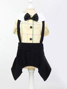 PETSIN Pet Versatile Skirts, Dog Clothing, Cat Clothing, Animal Clothing, Dog Clothing, Pet Supplies, Pet Couple Clothing, New Spring/Summer Small Skirts, T-Shirts, Couple Clothing, Four Leg Dog Clothing, Small Animal Supplies, Spring/Summer New Collection - Multicolor - View 6