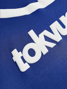 TOKVUE 男士休闲棕榈树印花T恤，适合日常穿着、度假或送给男友，夏季款 - 藍色 - 查看 7