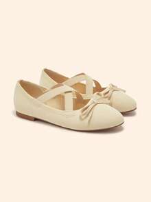 CUCCOO BASICS Women's Fashion Flat Shoes Spring Shoes - Beige - View 2