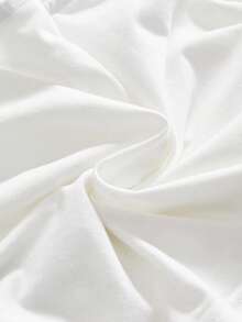 ROMWE Women's Y2K Sexy Halter Neck Ruched Crop Top - White - View 4