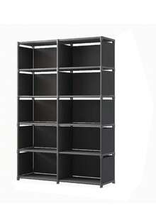 Kệ sách đựng đồ, từ sàn đến trần nhà, sử dụng đơn giản trong gia đình, tủ đựng đồ nhiều tầng cho phòng khách, kệ sách, tủ đựng đồ góc tường. - Nhiều màu - Xem 3