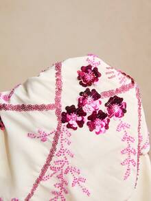 Poéselle 女士花卉亮片装饰荷叶边吊带背心 - 彩色 - 查看 10