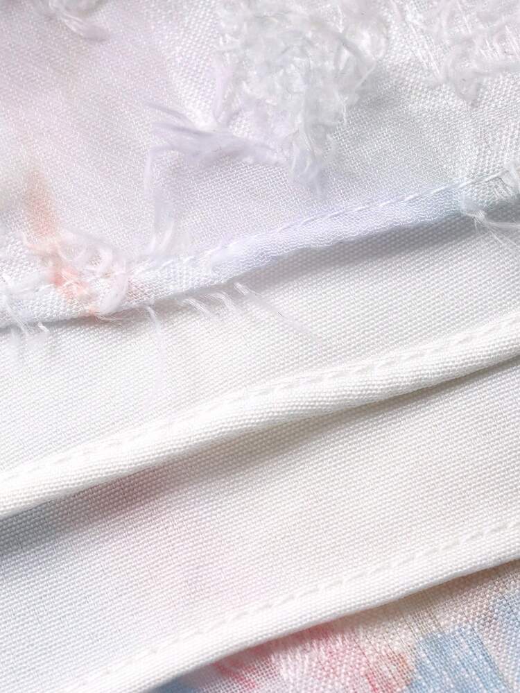 Women's Elegant Floral Textured Square Neck Fishtail Midi Dress, Summer,Wedding Guest Dress Women Sundress