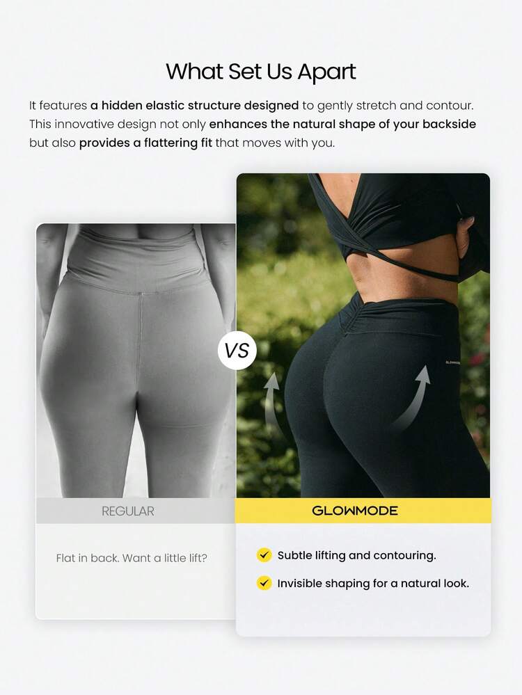 31" FeatherFit™ Cheeky Flare Buttery-Soft Sweat-Wicking Stretchy Adjustable Drawstring Waist Peekabum Design Flare-Leg Leggings Low Impact Yoga Pilates Studio Gym Daily Active Wear
