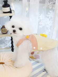 PETSIN Dog Clothing, Cat Clothing, Animal Skirts, Pet Spring/Summer New Collection, Puppy Dress, Princess Versatile Dress, Printed Stripes, Small Animal Clothing, Cool Sunscreen - Multicolor - View 5