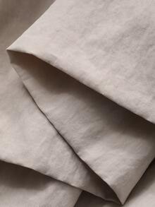 DAZY Bộ đồ nữ ngọt ngào và thường ngày 2 món, gồm áo khoác ngắn tay dài, eo chun có nơ trang trí và chân váy ngắn. - màu xanh lá - Xem 3