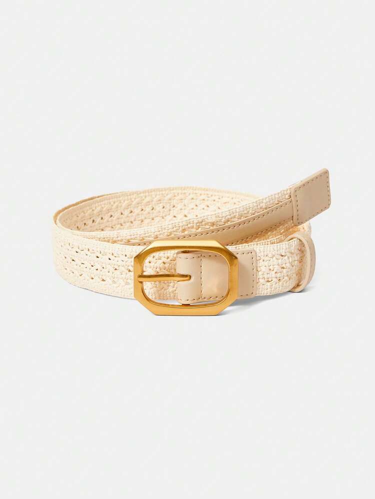 HANDMADE BRAID SOLID COLOR BELT
