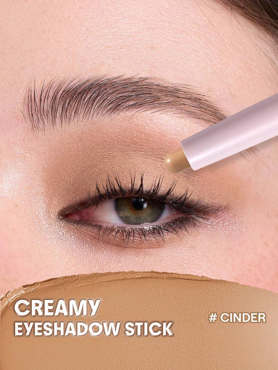 SHEGLAM Creamsicle 眼影棒-Cinder 品牌 美容 化妝 化妝品 適合女性與女孩 完美搭配夏季春季 Y2K 時尚 流行 生日 母親節禮物 假期 派對準備就緒 最佳顏色 - Cinder - 查看 1