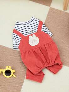 PETSIN Pet Clothing, Dog Clothing, Cat Four Legged Clothing, Casual Overalls, Spring And Summer New Small Animal Overalls, Traction Buckle Jumpsuit, Pet Supplies, Casual Overalls - Multicolor - View 11