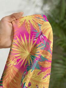 Slaydiva 春夏新款音乐节西部波西米亚风复活节纳什维尔生日毕业学生日常休闲度假邮轮海滩日光浴单肩扭结纹理面料束腰女士连体裤 - 彩色 - 查看 4