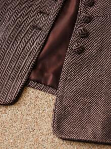 Aveloria Rosie Fashionable Design Casual Round Neck Simple Sleeveless Slim Fit Vest Jacket - Multicolor - View 7