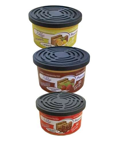1 Peça Aromatizante Automotivo, Bloco de Fibra Perfumado de Longa Duração, Desodorizante e Decoração para Carro, Casa, Armário, Banheiro, Quarto, Escritório, Fragrâncias Naturais como Baunilha, Cereja, Lavanda, Morango, Coco, Adequado para Homens e Mulheres, Festa, Aniversário, Natal
