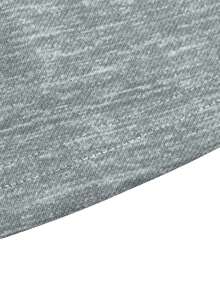 Manfinity Homme Men's Grey Summer Casual 2-Piece Set,Short Sleeve Crew Neck T-Shirt And Pant Matching Sets For City Break,Outdoor Sports,Daily Leisure & Travel Wear - Light Grey - View 4