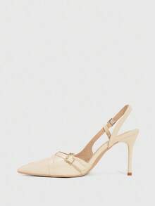 CUCCOO SZL Women Pumps Valentine's Day - Beige - View 5
