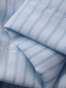 DAZY Young Girl Girls Striped Jumpsuit Loungewear - Blue - View 7