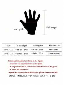 1 Pair Unisex Winter Ski Gloves With Thermal Fleece Lining Water Resistant Fabric Touchscreen Compatible Back Pocket For Keys Cards Outdoor Sports Riding Commuting Accessory - Multicolor - View 4