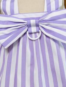 PETSIN 狗狗服装、猫咪服装、动物裙装、宠物春夏新品系列、幼犬连衣裙、公主风百搭连衣裙、条纹印花、小型动物服装、清凉防晒霜 - 彩色 - 查看 10