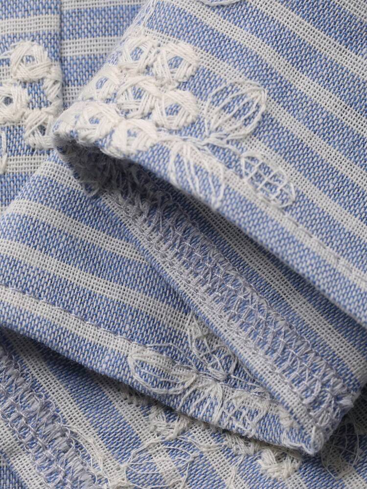 2pcs Women Textured Jacquard Striped Loose Camisole & Maxi Skirt Casual Summer Vacation Set Boho