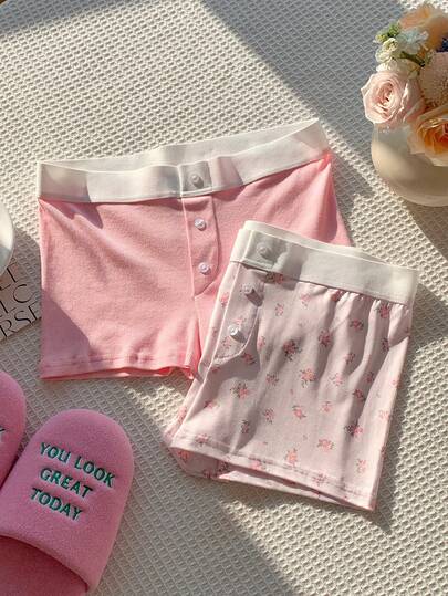 CovetEZ Women's Casual Comfortable Shorts, Multi-Pack